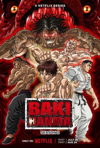 Download Baki Hanma (Season 02) Dual Audio (Hindi 5.1– English) WEB Series All Episode WEB-DL 1080p 720p 480p HEVC