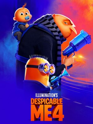 Download Despicable Me 4 2024 Dual Audio [Hindi ORG 5.1-Eng] WEB-DL Movie 1080p 720p 480p HEVC